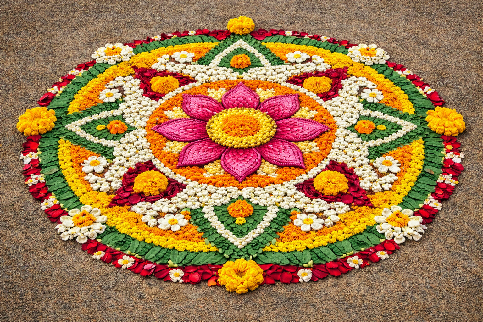 Flower Rangoli