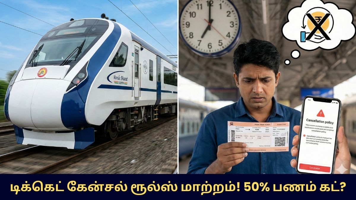 New Train Ticket Cancellation Rules 2026